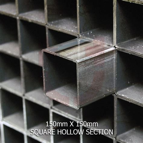 150mm x 150mm steel box section|150x150x6 square section.